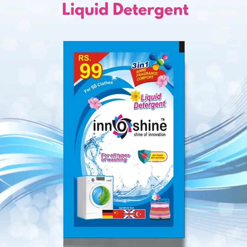 Pouch Pack Liquid Detergent