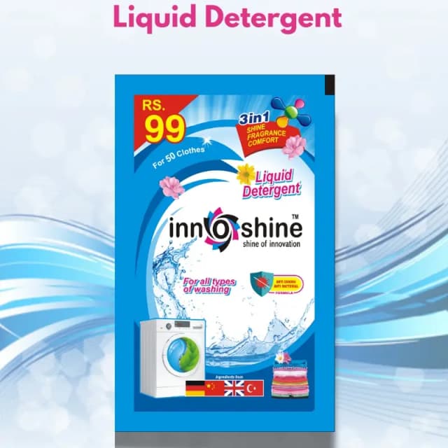 Pouch Pack Liquid Detergent